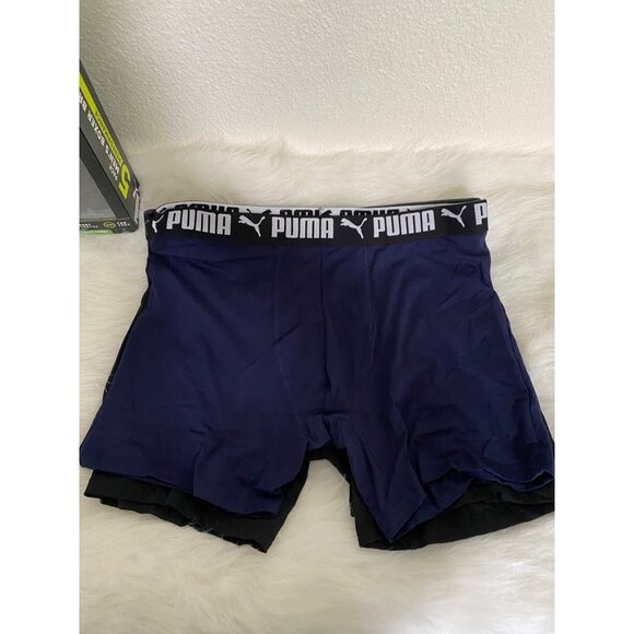 Puma 5 Pack Boxer Briefs Performance Sport Luxe  Tag Free Size X - Large - Picture 6 of 9